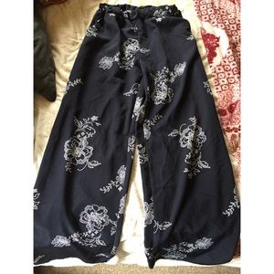 Navy blue lounge pants